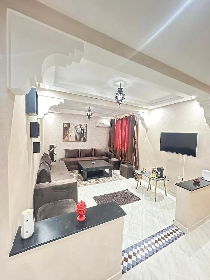 Modern Gueliz 2 Bedroom Apartment 马拉喀什